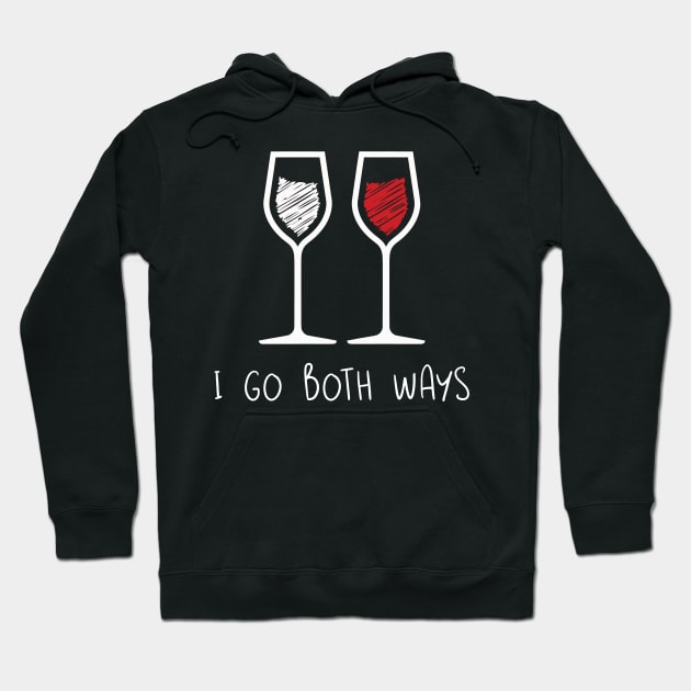 I Go Both Ways Hoodie by displace_design